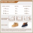 thumbnail image 3 of Bonario Baby Boys Girls Shoes Infant High Tops Ankle Sneakers Soft Anti-Slip Sole for First Walkers 3-18 Months, 3 of 7