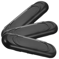 BESTYASH 3Pcs Lightweight Plastic Dart Carrying Case Black Portable Storage Box for Tip Darts