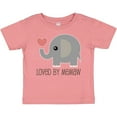 thumbnail image 3 of Inktastic Loved by Memaw Grandchild Boys or Girls Baby T-Shirt, 3 of 5