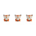 thumbnail image 2 of Wweixi Durable Animal Planter - Lightweight And Portable Succulent Pot Small Ceramic Plant Pot Stylish foxes 3Set, 2 of 6