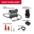 thumbnail image 3 of Hyper Tough 12V Brushless Cordless Digital Inflator with 1.5 Ah Battery and Charging Cable, 3 of 15