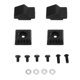 thumbnail image 1 of Rear Trunk Stop A1247580044 with Screws Replacement for Mercedes W124 A124 C124 S124, 1 of 2
