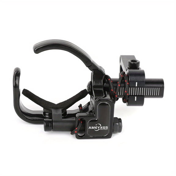 Right-Handed Hunting Bow Micro-Adjustable Rest with Detachable Arrow Pad for Compound Bows
