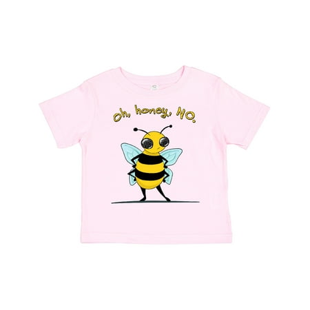 

Inktastic Oh Honey No...- Cute Bee Gift Toddler Boy or Toddler Girl T-Shirt