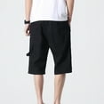 thumbnail image 4 of Giftesty Men Pants Clearance,Men's Classic Twill Relaxed Fit Casual Wear Pocket Shorts Pants, 4 of 7