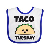 Inktastic Kawaii Taco Tuesday Boys or Girls Baby Bib