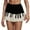 Black, variant on TIANZEN Women's Fashion Asymmetrical Tie Waist Mini Skirt With Denim Detail Casual A Line Skirt For Summer Outfits Skirts for Girls Skirt Shorts