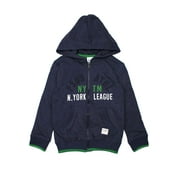 NY League Zip Up Hoodie Sweatshirt (Little Boy & Big Boy)