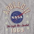 thumbnail image 2 of NASA T-Shirt 1969 1 Unisex Graphic Tee for Men & Women, 2 of 7