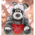 thumbnail image 5 of DolliBu I Love You Black Bear with Clothes Plush - 12.5 inches, 5 of 6