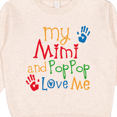 thumbnail image 3 of Inktastic Mimi and Poppop Love Me Toddler Sweatshirt, 3 of 4