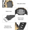 thumbnail image 4 of Hombres Reloj Deportes Digital Gran Pantalla LED Retroiluminación 5bar ANGGREK Otros, 4 of 8
