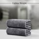 thumbnail image 4 of Juego de toallas Tens Towels, 8 piezas, 100% algodón, gris oscuro, 4 of 7