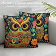 thumbnail image 3 of Orinice Flowers Graphic Decorative Cushion Throw Pillow Cover for Home Couch Living Room Sofa, High-Quality 1PC 20x20in, 3 of 5