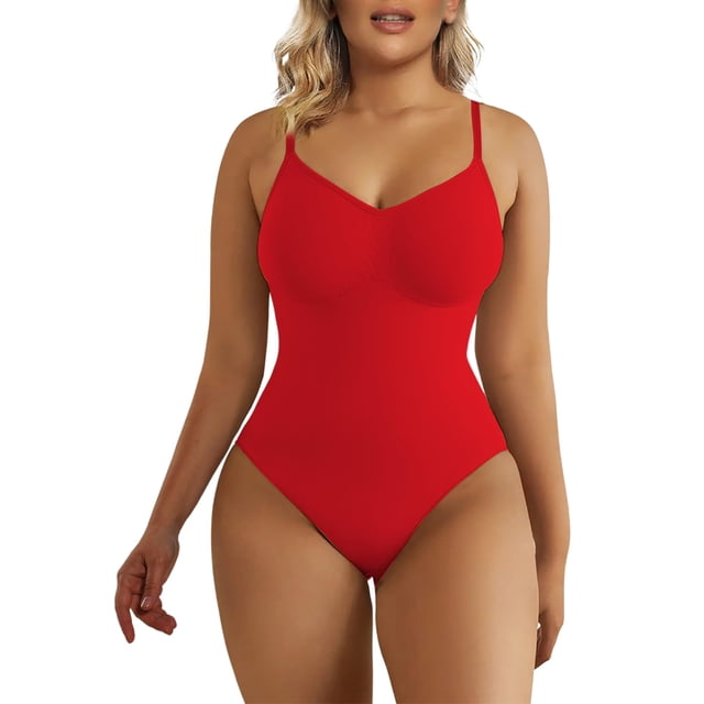 Body Moldeador SHAPERX Control de Abdomen Rojo L/XL