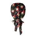thumbnail image 6 of LTTVQM Christmas Scrub Cap for Women Men Working Cap with Sweatband Adjustable Tie Back Nurse Hats Head Cover, 6 of 6