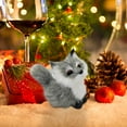 thumbnail image 1 of Xihbxyly Colgante de Zorritos, Adorno de Animal Realista, Decoración Artesanal, Hogar, Sala de Estar, Aula, Regalo para Amigos, Familia, Tamaño Mini, 9,5 X 4 X 7 Cm, 1 of 5