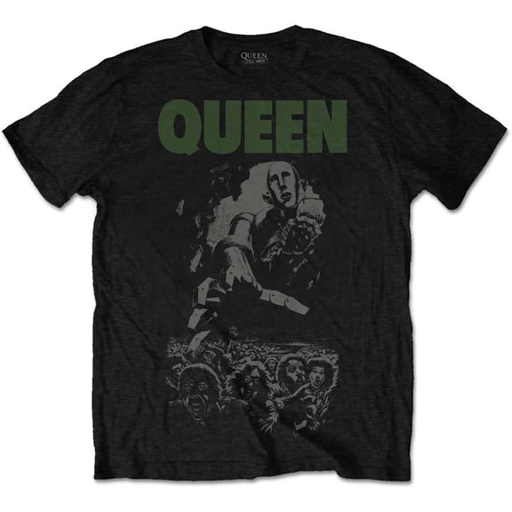 Queen Unisex T-Shirt News of the World 40th Full Cover (Small)