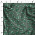 thumbnail image 2 of Soimoi Cotton Cambric Green Fabric By the Yard - 42 Inch Wide - Leaves Print Fabric - Nature - Inspired Elegance for Apparel and Decor Printed Fabric, 2 of 6