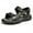 Black, variant on LASUDRAA Mens Sandals Beach Shoes Fisherman Shoes Hook & Loop Outdoor