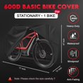 thumbnail image 2 of Funda para bicicleta Zettum, 196 x 79 x 120 cm, impermeable y resistente, 2 of 7