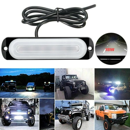 Car LED Light Bar Work Lamp Driving Fog Lights 12V Spot Beam Offroad SUV 4WD Automobile Boat/Truck/ATV LED Headlights Kit