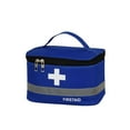 thumbnail image 1 of Bolsa de botiquín de primeros auxilios portátil, ligera, impermeable, bolsas de medicina, tela Oxford, caja médica, cocina, negocios al aire Almacenamiento y organización del hogar Azul Medio Advancent HA077081-04, 1 of 6