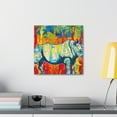 thumbnail image 6 of "Rhinoceros in Rococo" - Canvas, 6 of 25