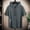 #Gray, variant on DPTALR Men's Casual Solid Color Hooded Breathable Short Sleeve T-shirt,Blue, S