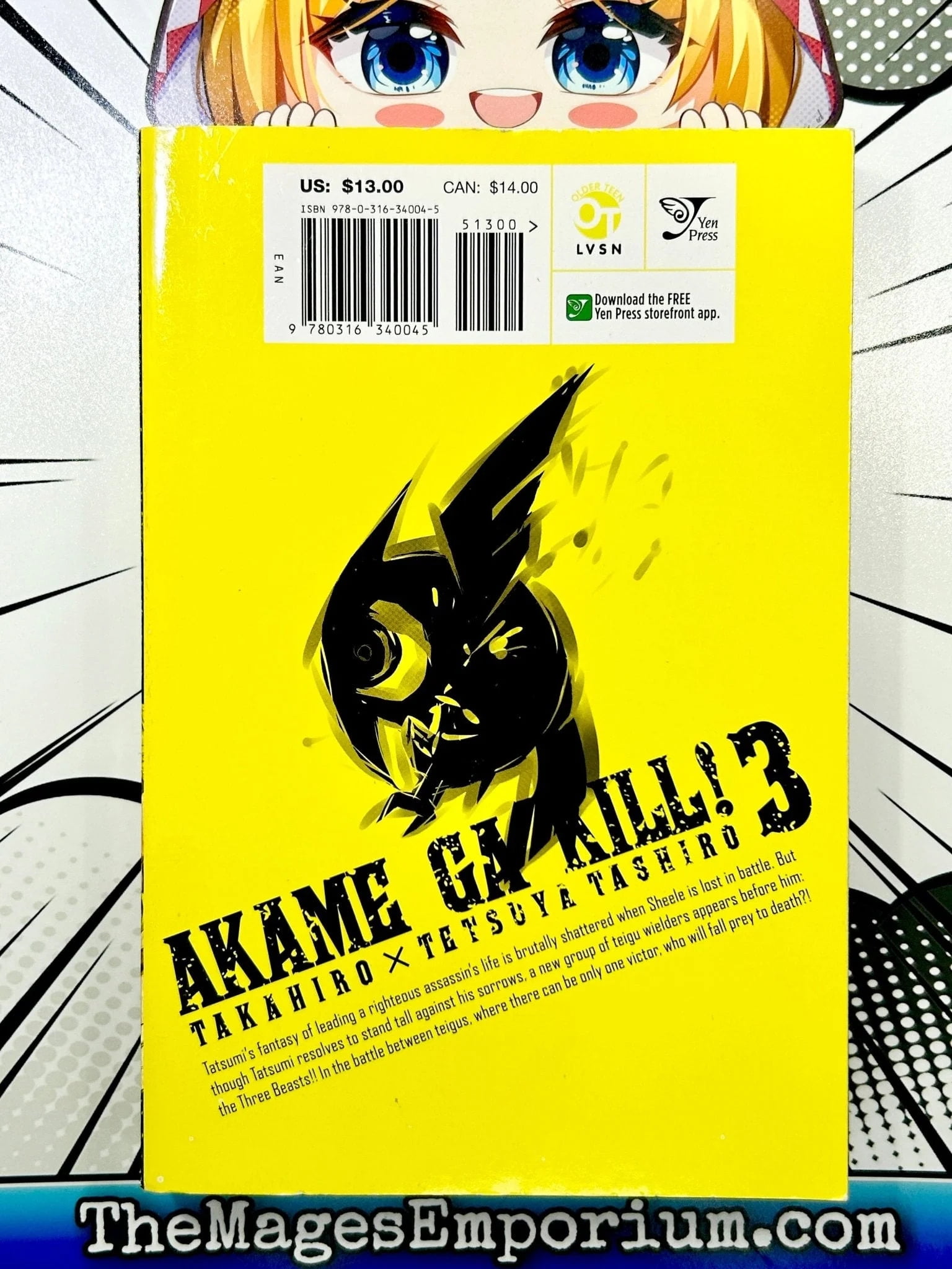 Akame Ga Kill! Akame Ga Kill!, Vol. 3, Book 3, (Paperback