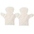 thumbnail image 1 of Kindergarten Cartoon Kids DIY Painted Puppet Kit with 2pcs White Canvas Finger Puppets, 1 of 5