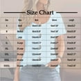 thumbnail image 3 of Vmvidoty Blouses for Women Dressy Round Neck Button Summer Tops Casual Tunic Shirts Red XXXL, 3 of 5