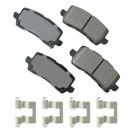 Akebono PRO-ACT Ultra-Premium Brake Pad Set  Ceramic