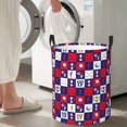 thumbnail image 5 of Fuzoiu golf Print Circular Hamper,Laundry Basket with Handle,Collapsible Laundry,Dirty Clothes Storage Basket,for Bedroom Bathroom Dorm Living Room-Small, 5 of 6