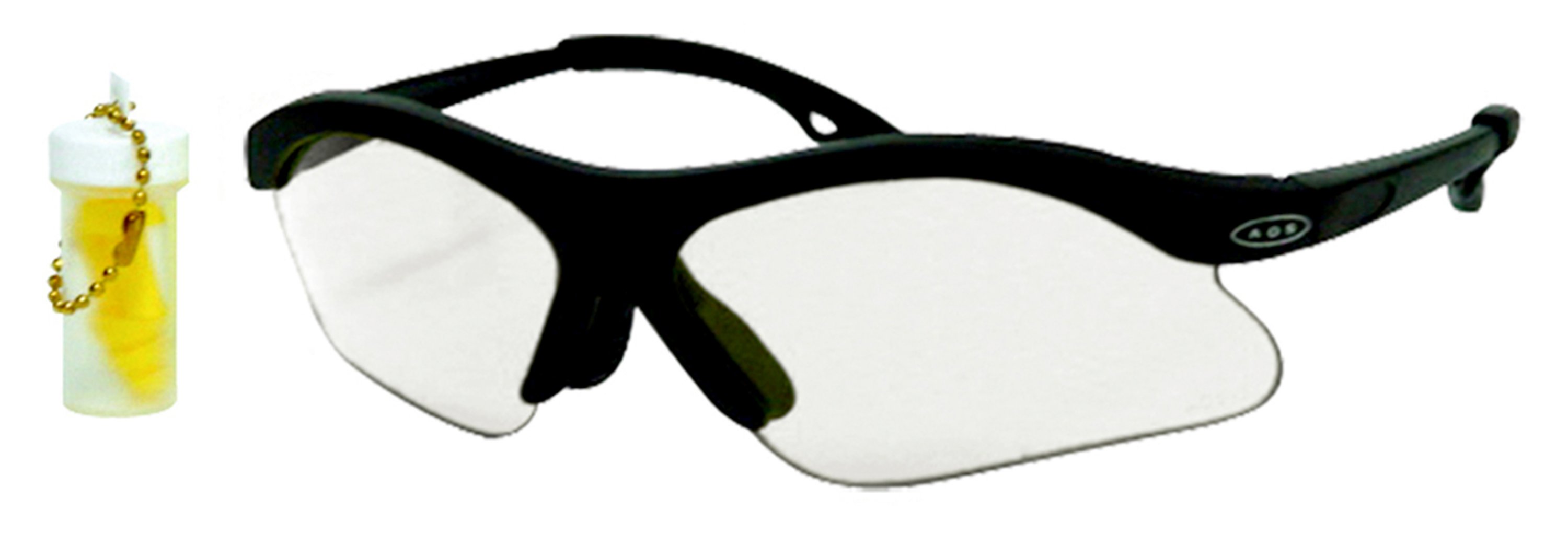 Peltor Youth Shooting Eyewear with Free Earplugs, Clear, 1 pair/pack - image 2 of 2