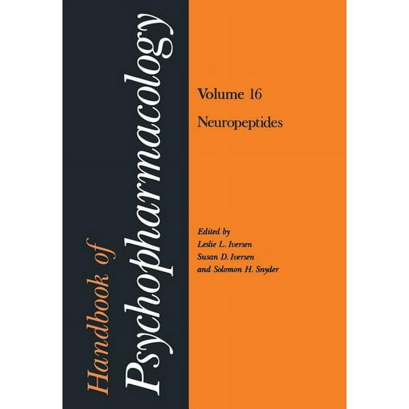 Handbook of Psychopharmacology: Volume 16 Neuropeptides, (Paperback)