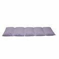 thumbnail image 2 of Mauve Floor Pillow Lounger Cover, Geometric Crossed Pattern with Mirroring Mosaic Rhombus Diamond Stripe Shapes Print, Nap Mat Printed Fabric Case for 5 Pillows, 88" x 36", Mauve Lilac, by Ambesonne, 2 of 5
