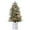 Green, variant on Ataucjin 4.5ft Artificial Christmas Tree，Prelit Christmas Tree Design with 108 Warm White Lights, and Vintage Potted Base, Perfect for Home, Office, Party Decoration