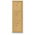 thumbnail image 3 of Postal Products Unlimited N1029412SLVR 3 Parcel Door Locker 4C Front Loading Mailbox - Silver, 3 of 3