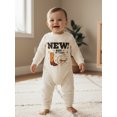 thumbnail image 4 of BemeyourBBs Newborn Cowboy Outfit Baby Boy Western Romper Boots Cowboy Hat Print Long Sleeve Infant Boy Jumpsuit Spring Fall Winter Clothes, 4 of 9