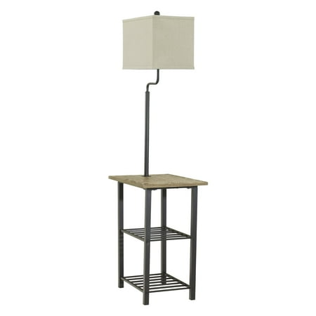 - Signature Design by Ashley L734031 Shianne Floor Lamp with Tray