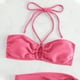 thumbnail image 3 of Conjunto Cómodo de Traje de Baño de Mujeres, Traje de Baño Sexy Y de Moda de Color Sólido para las Vacaciones en la Playa, 3 of 7