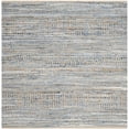 thumbnail image 4 of SAFAVIEH Cape Cod CAP353A Handwoven Natural / Blue Rug, 4 of 10
