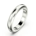 thumbnail image 2 of 4mm Comfort Fit 10k White Gold Wedding Ring, 2 of 4