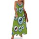 thumbnail image 1 of Nuevo vestido sin mangas con forma de globo ocular Vestidos de mujer Vestido de mujer Vestido de manga larga, 1 of 7
