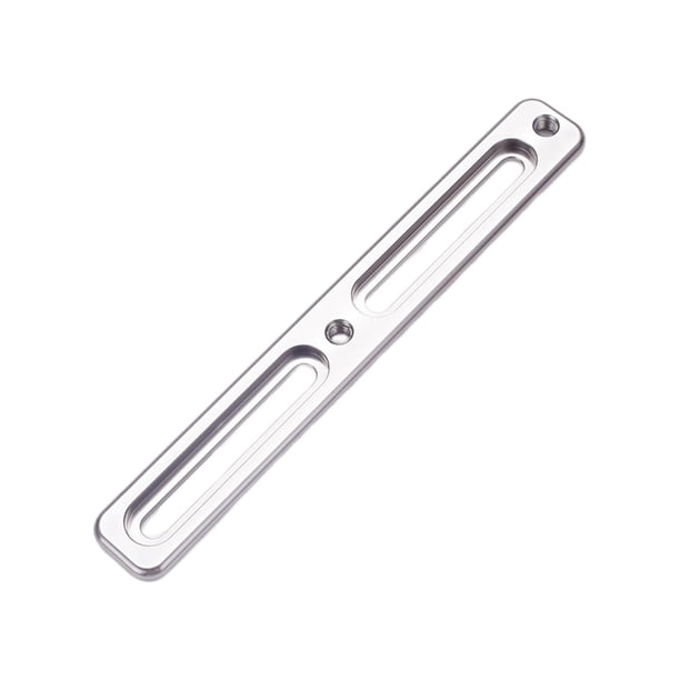 Adaptador de portabidón para bicicleta, soporte para botella, posición alternativa, base de montaje para bicicleta Plata