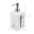 thumbnail image 2 of LEORX Bathroom Shower Dispensers With Pump Minimalist Design For Families 1Pack, 2 of 8