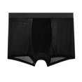 thumbnail image 2 of WIZUTIZ Solid Color Sheer Underwear for Men Fashion Lightweight Stretch Comfy Briefs Soft Breathable Quick Dry Boxer Shorts, 2 of 3
