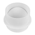 thumbnail image 1 of RUNROTOO Connecteur de Conduit de Ventilation Rond ABS Blanc Lot de 1, 1 of 8