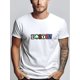 thumbnail image 1 of Camiseta deportiva informal de moda con estampado para hombre, 1 of 6